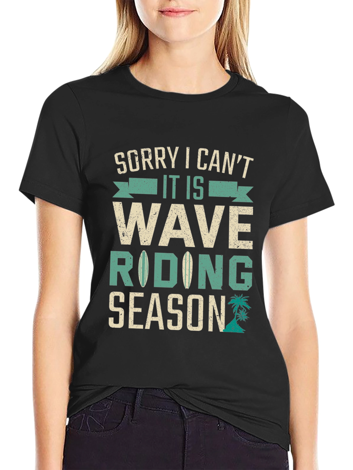 Camiseta Hombre Wave Riding Season