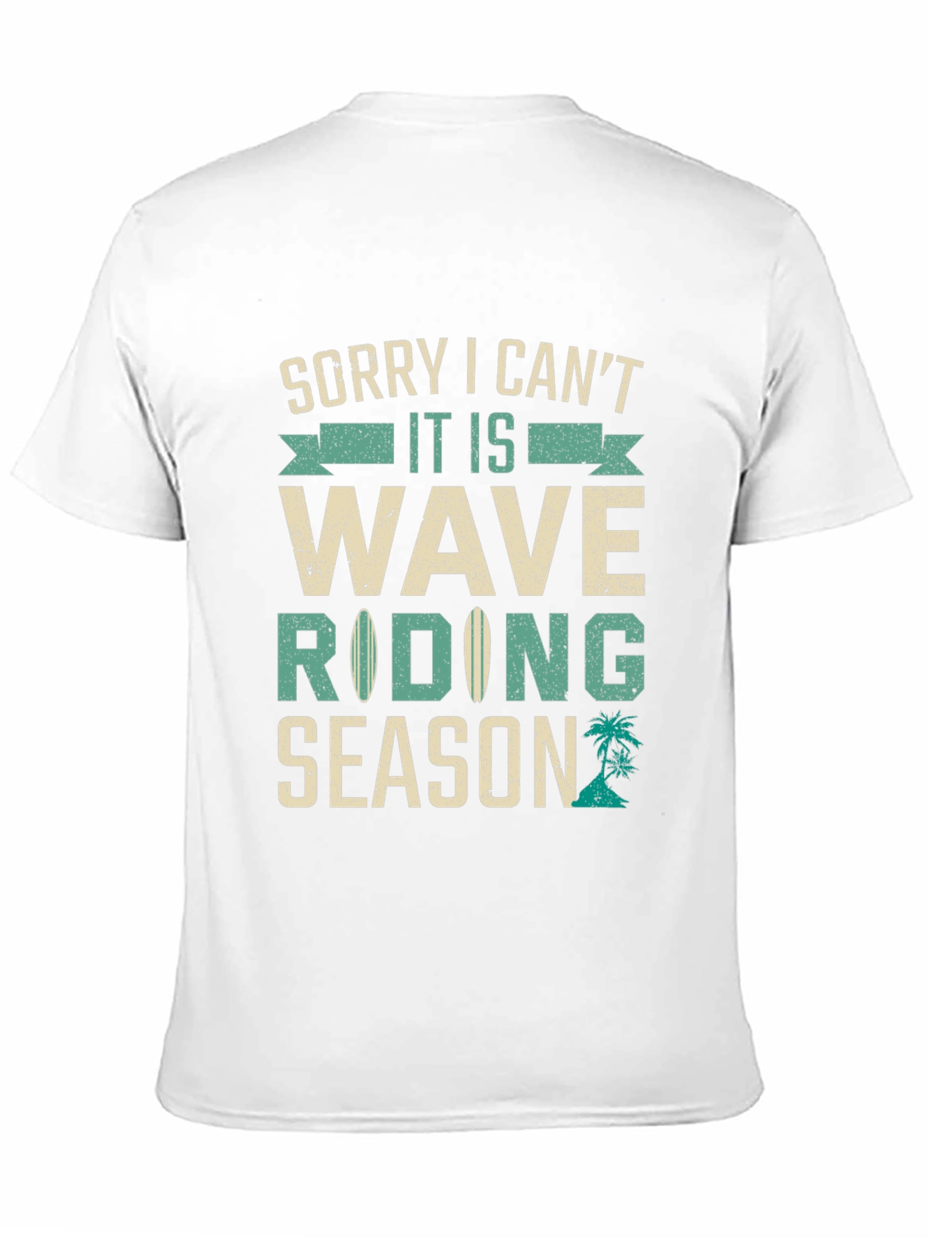Camiseta Hombre Wave Riding Season