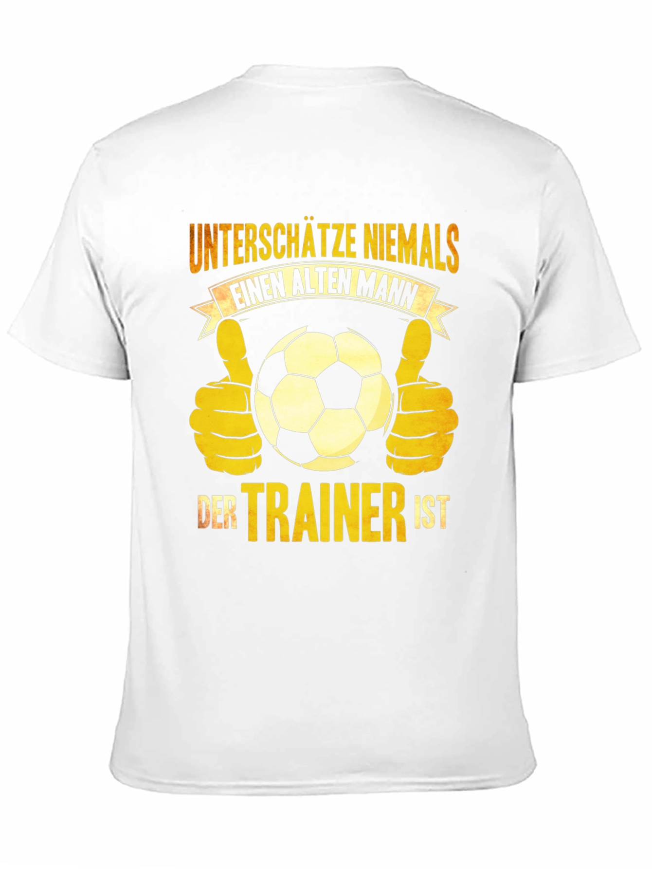 Camiseta Fútbol Entrenador Hombre - Nunca Subestimes al Entrenador