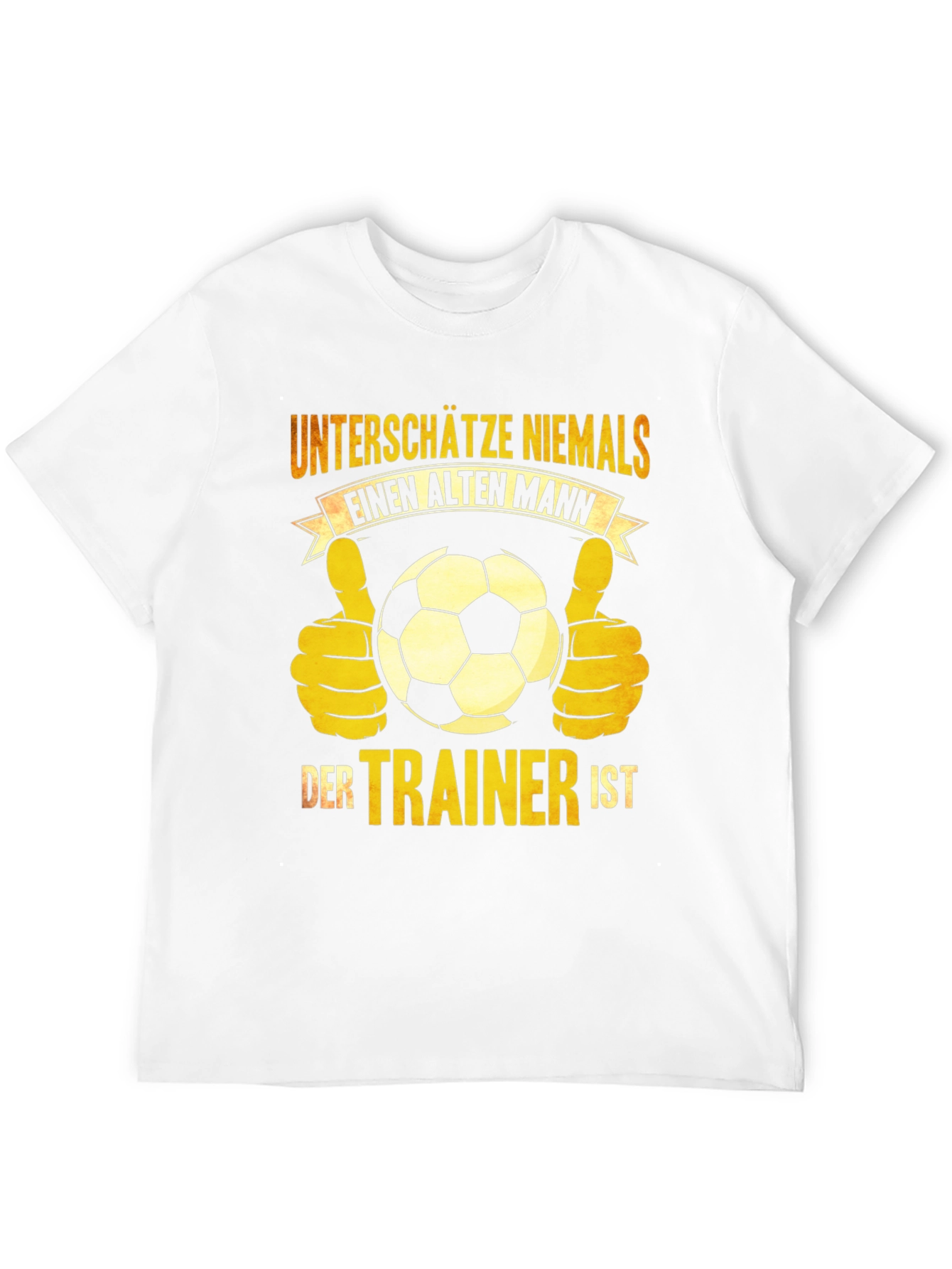Camiseta Fútbol Entrenador Hombre - Nunca Subestimes al Entrenador
