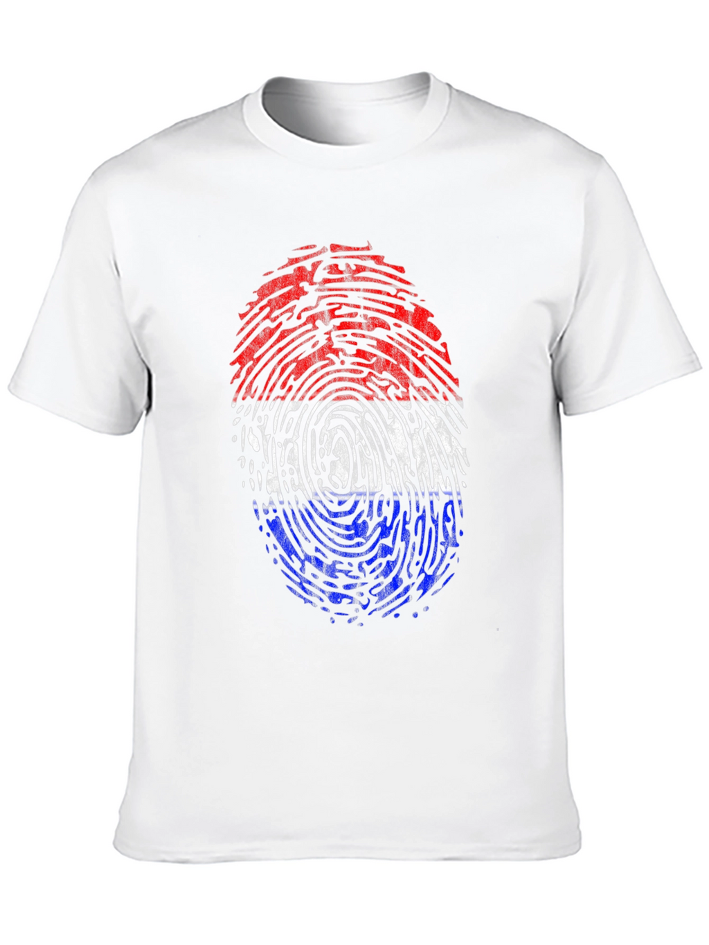 Camiseta Hombre Huella Bandera