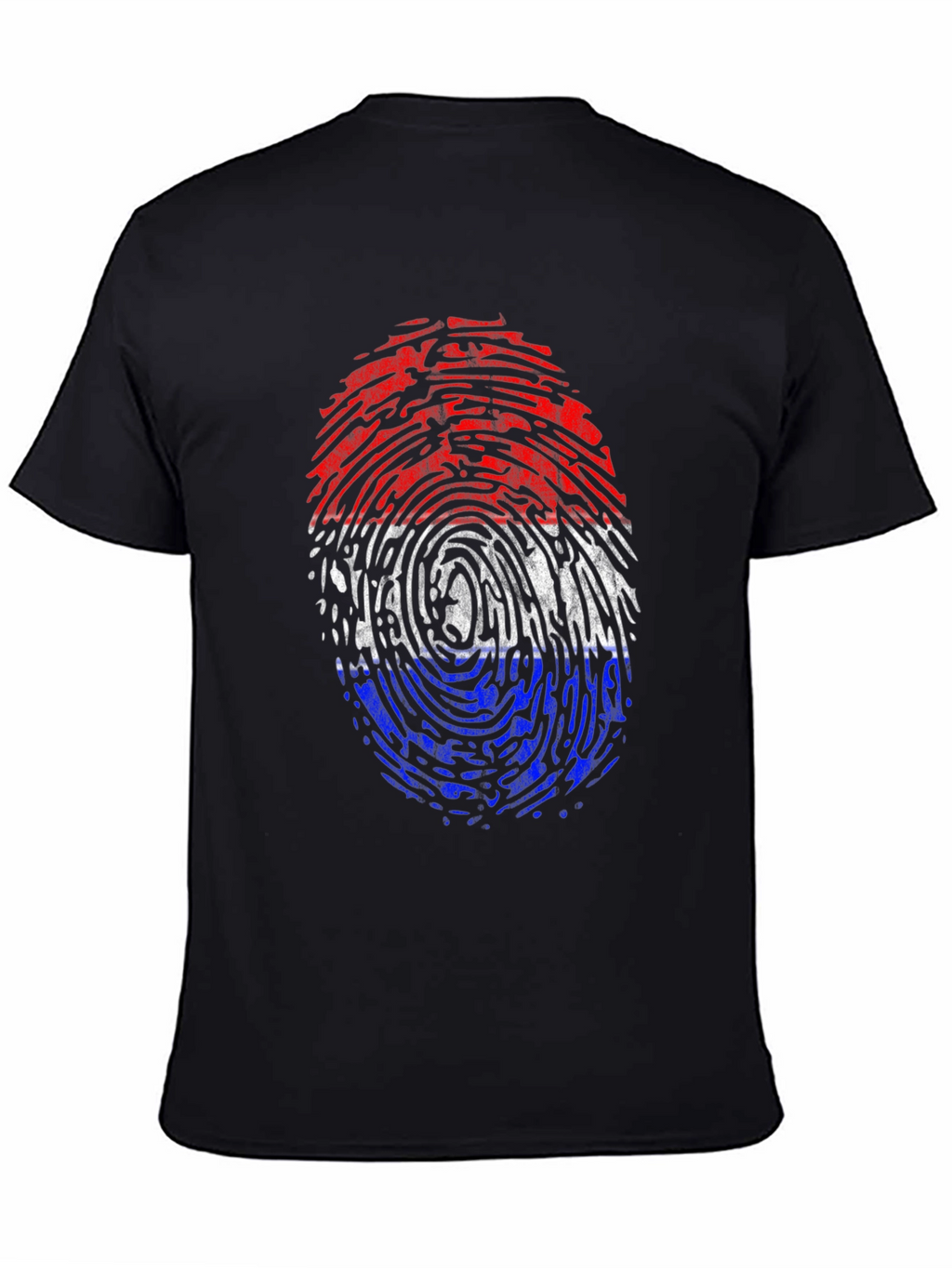 Camiseta Hombre Huella Bandera
