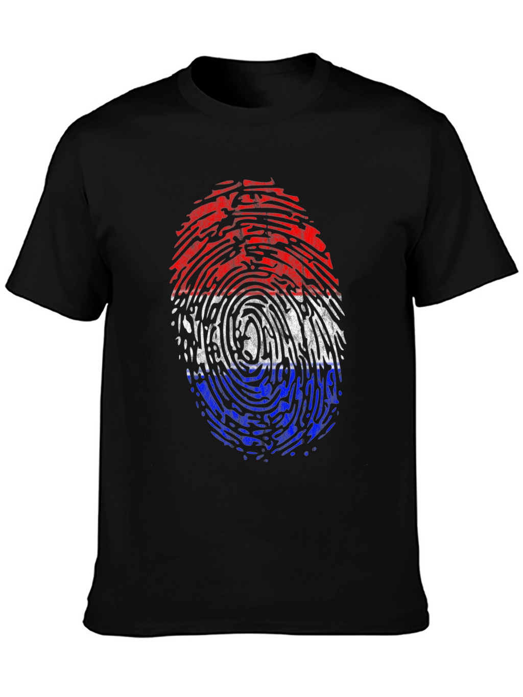 Camiseta Hombre Huella Bandera