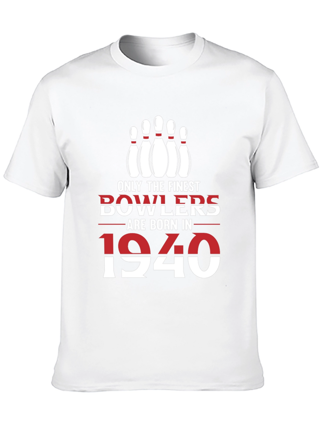 Camiseta de Boliche: Nacidos en 1940