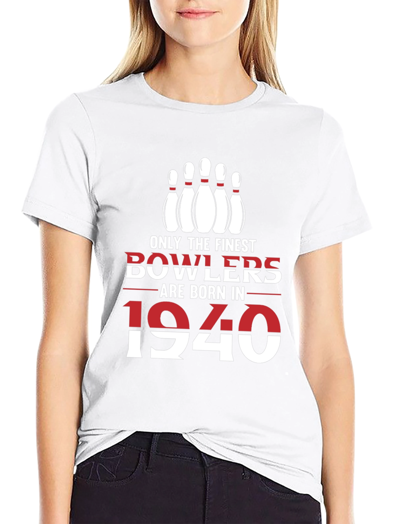 Camiseta de Boliche: Nacidos en 1940