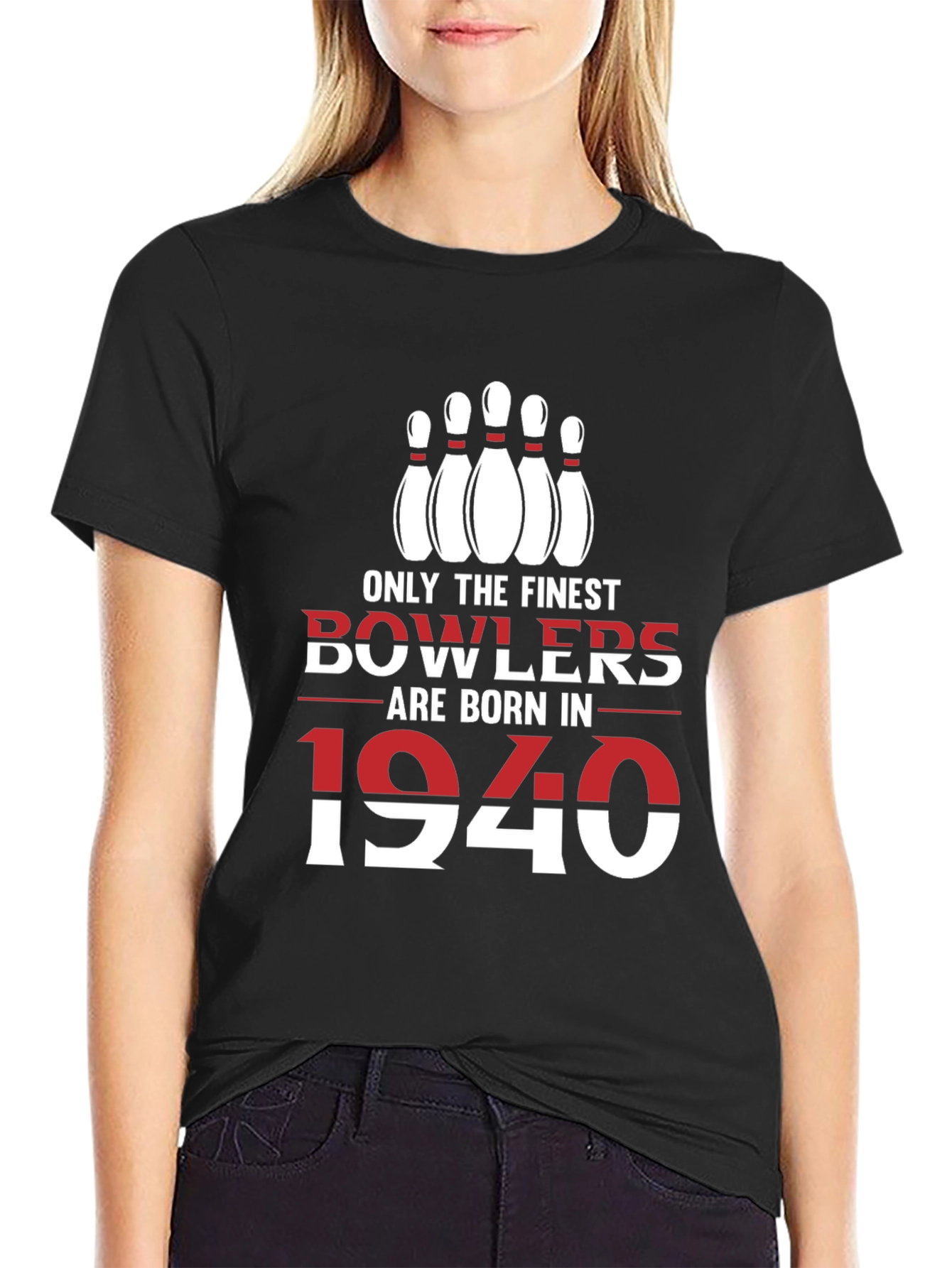 Camiseta de Boliche: Nacidos en 1940