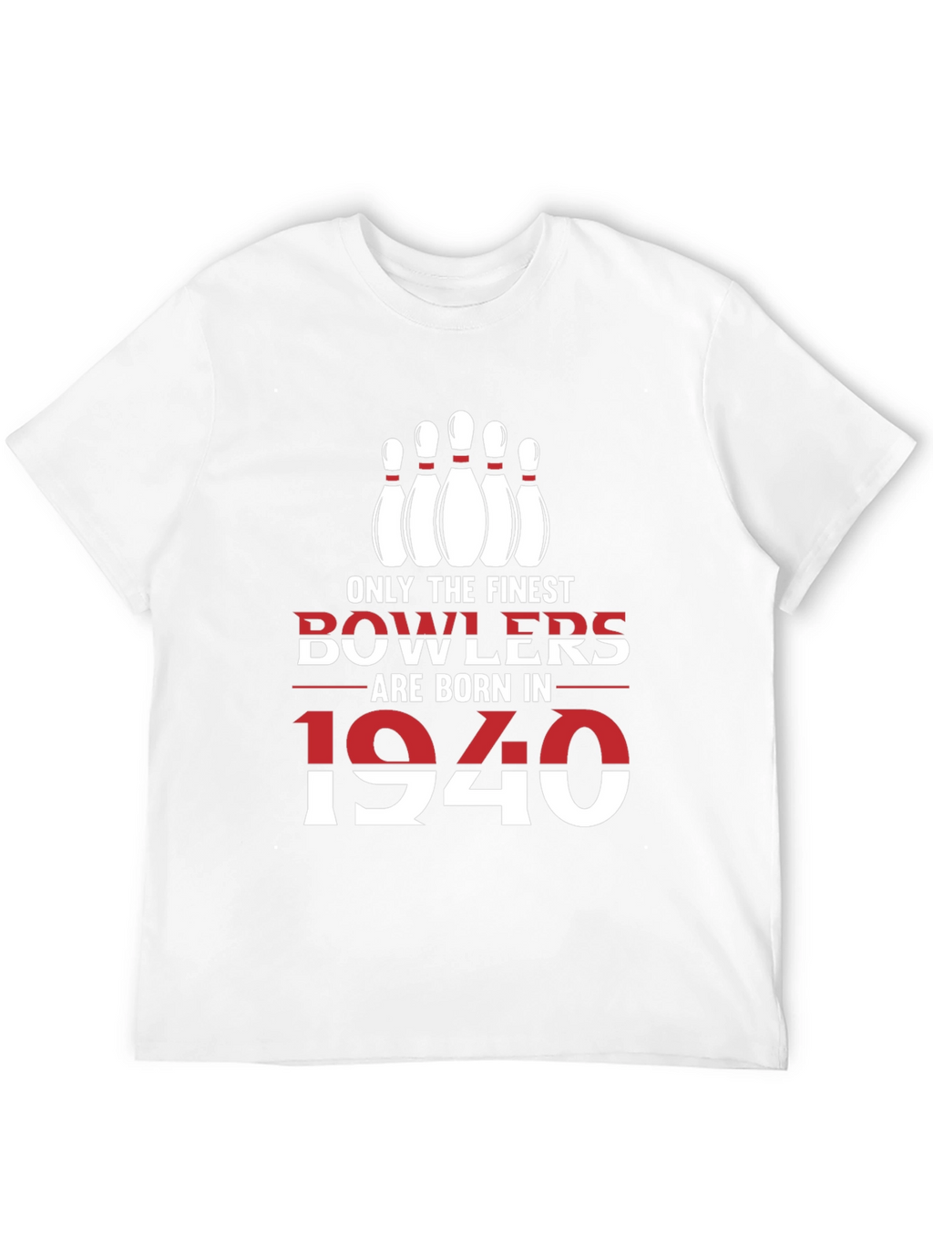 Camiseta de Boliche: Nacidos en 1940