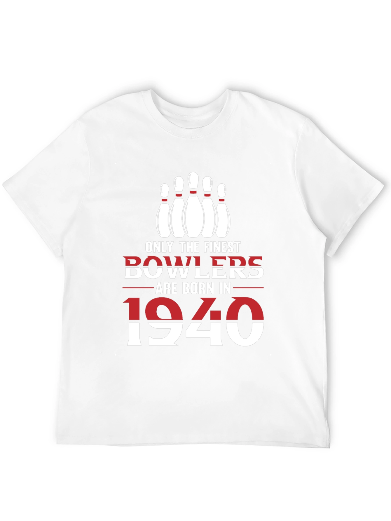 Camiseta de Boliche: Nacidos en 1940