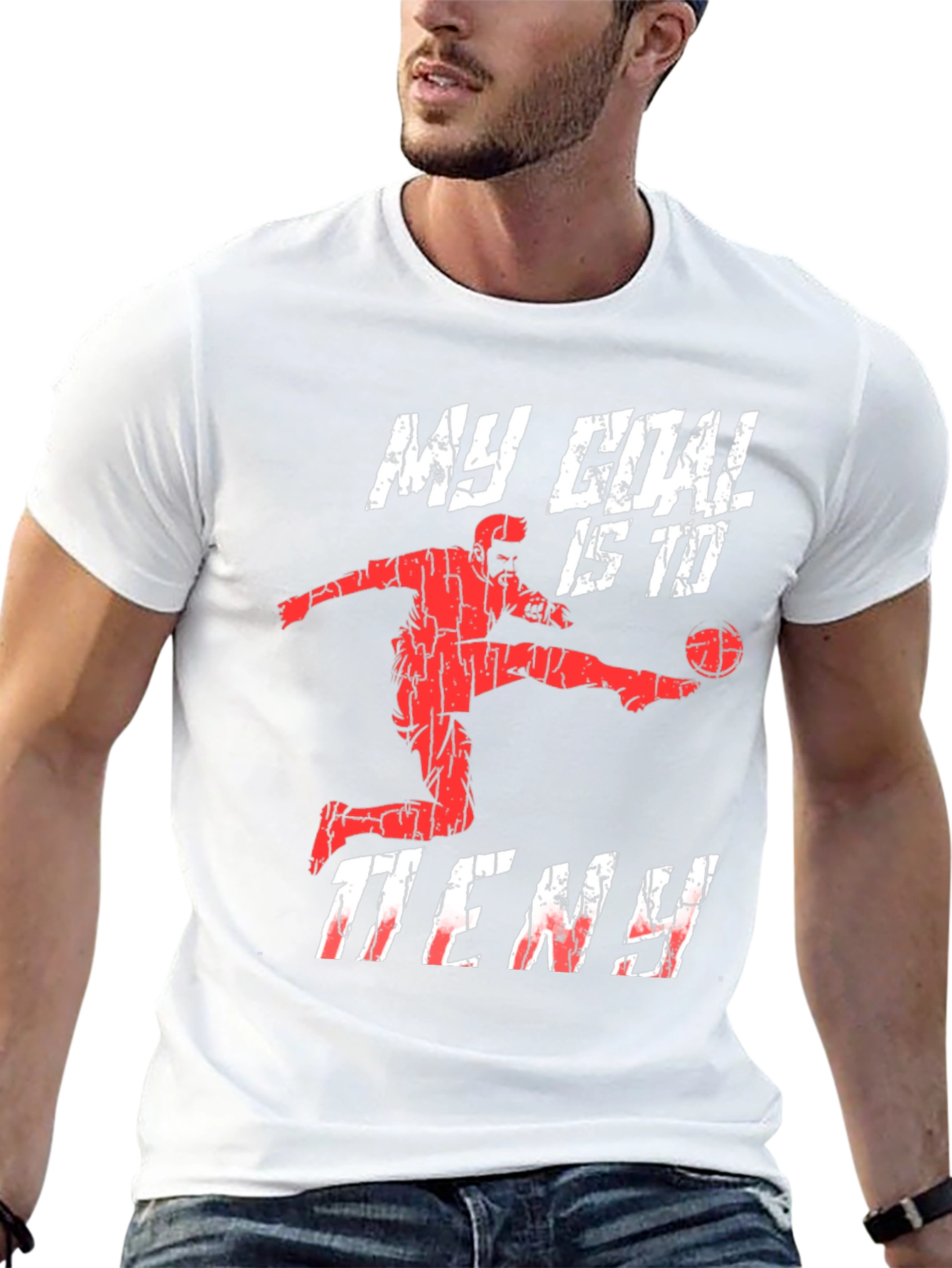 Camiseta de baloncesto My Goal Is To Deny