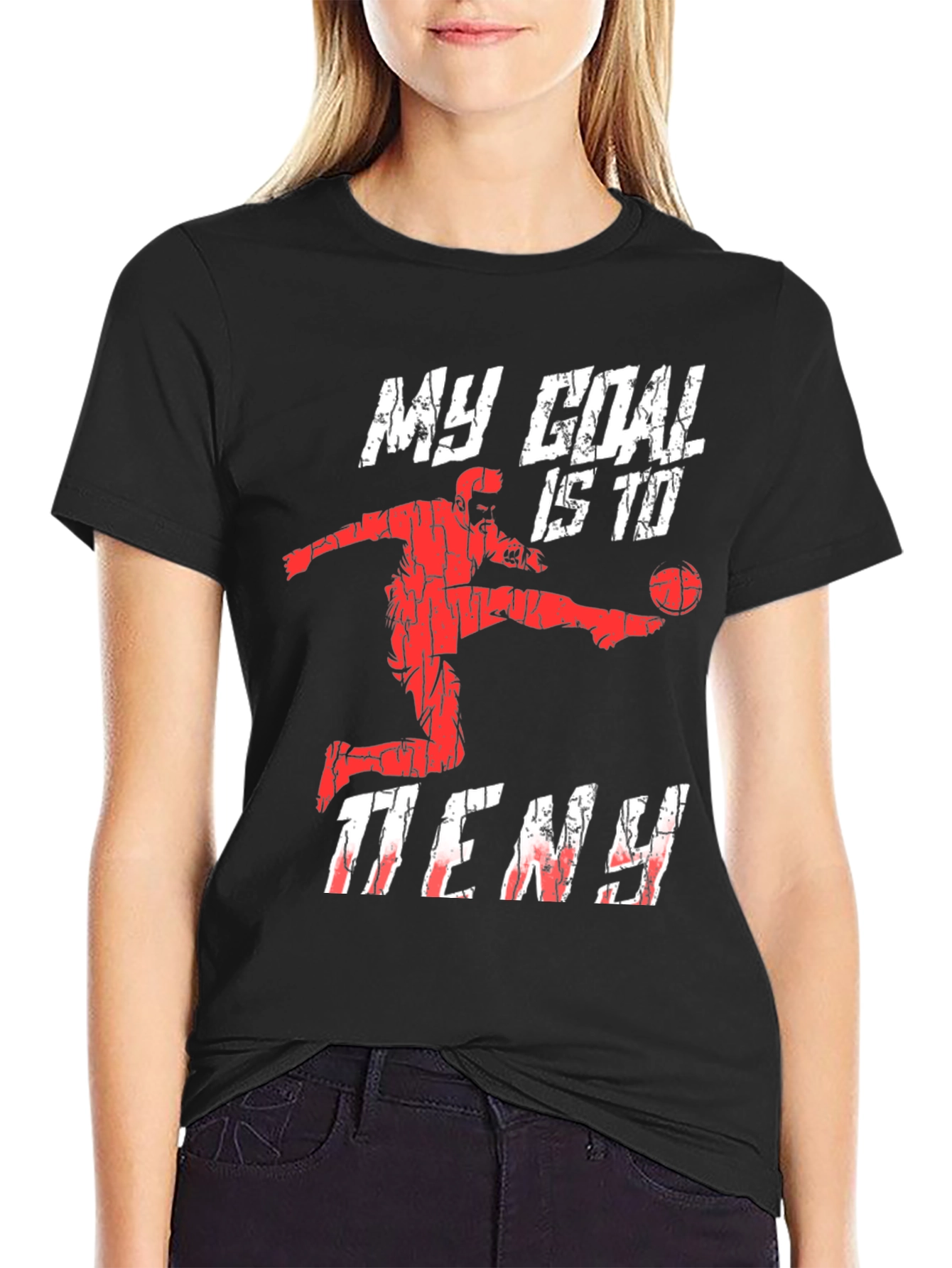 Camiseta de baloncesto My Goal Is To Deny
