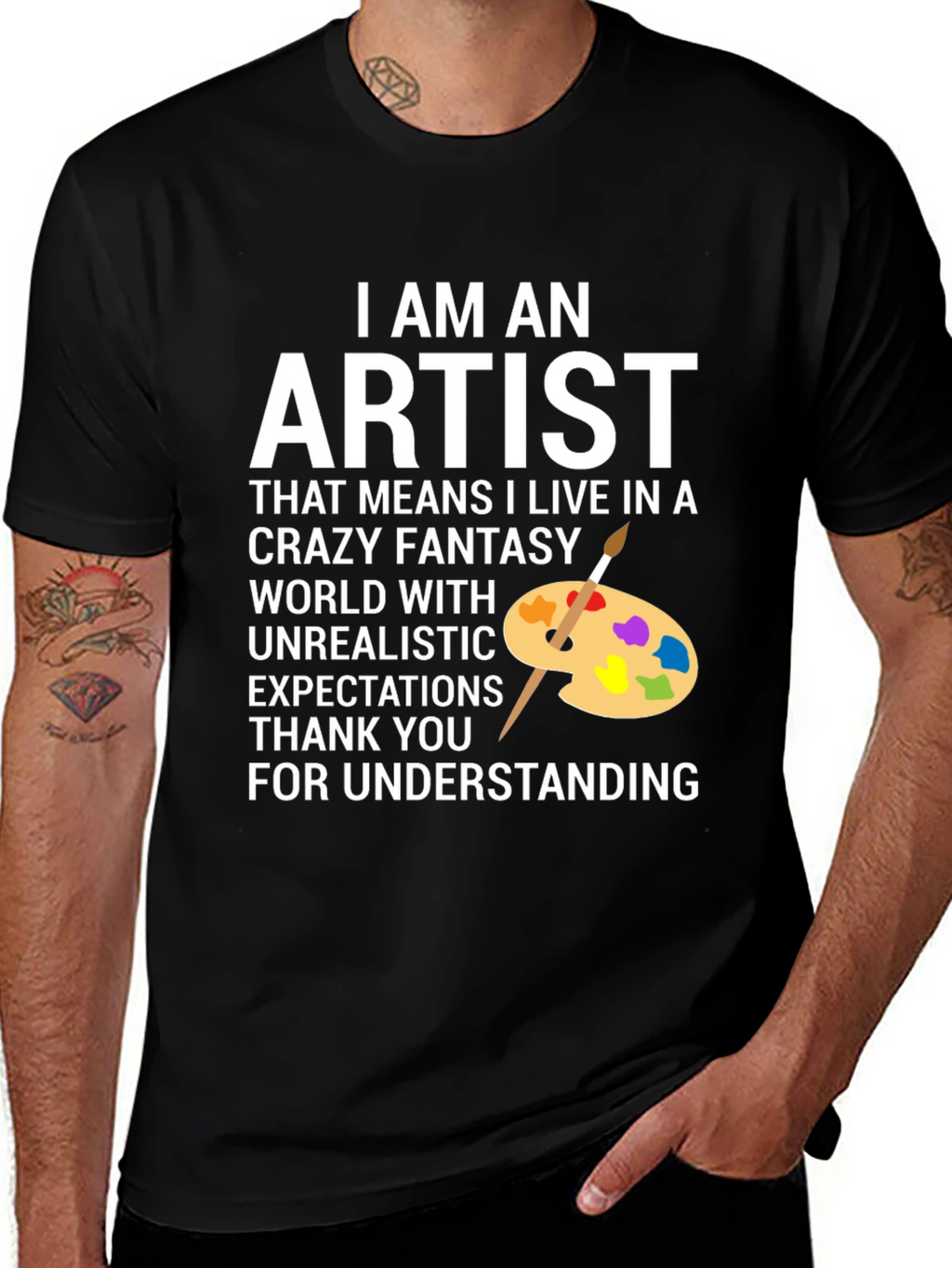 Camiseta Artista: Mundo de Fantasía