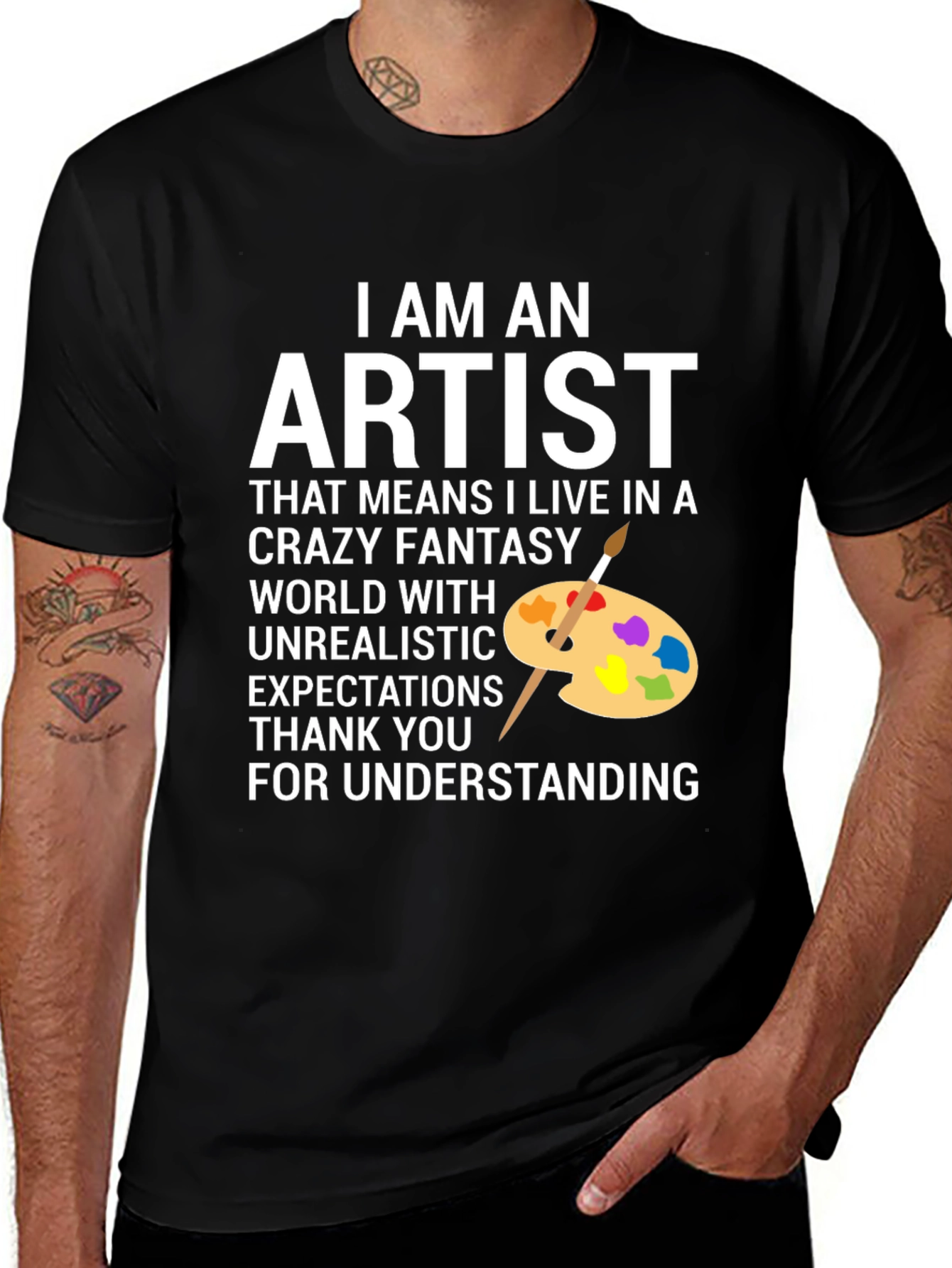 Camiseta Artista: Mundo de Fantasía