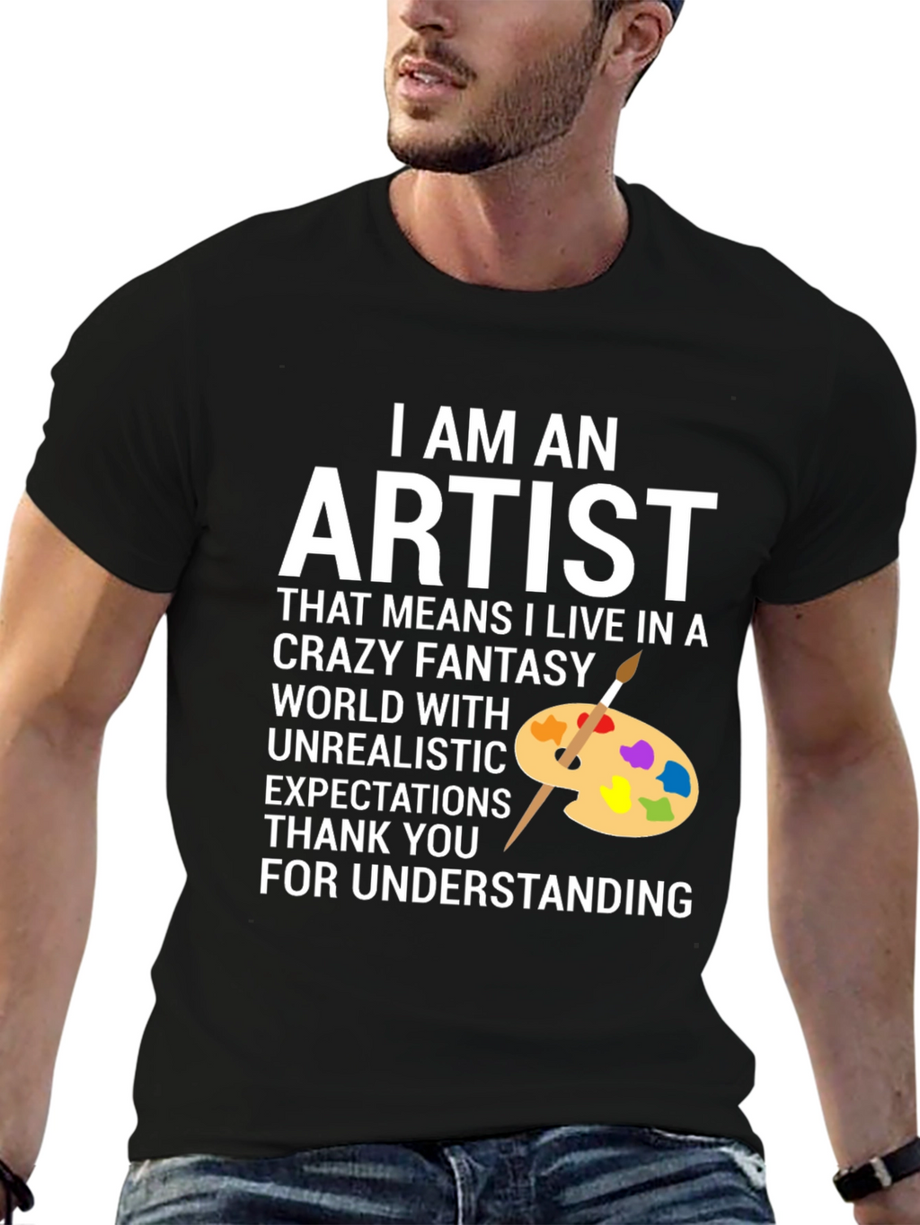 Camiseta Artista: Mundo de Fantasía