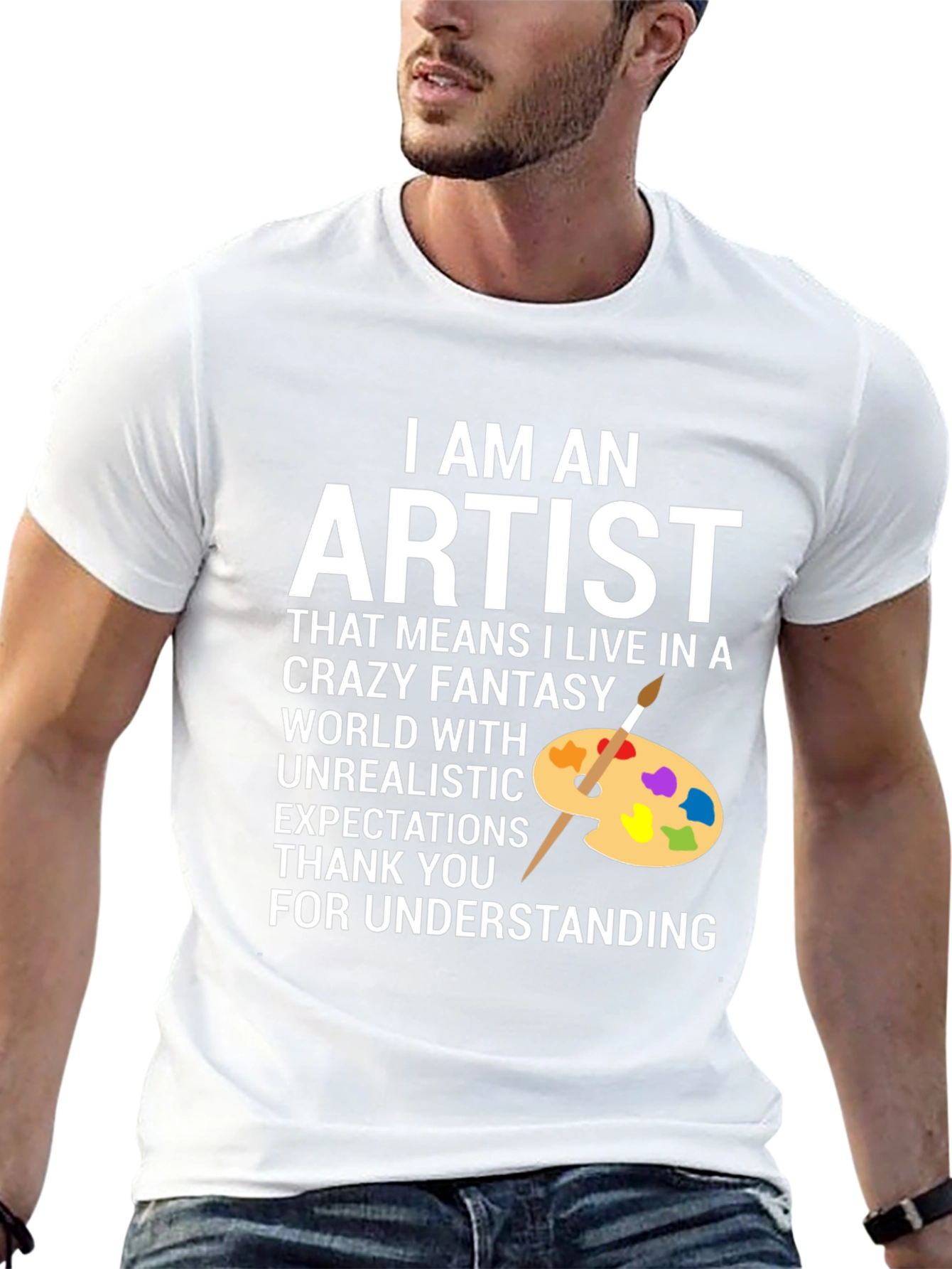 Camiseta Artista: Mundo de Fantasía
