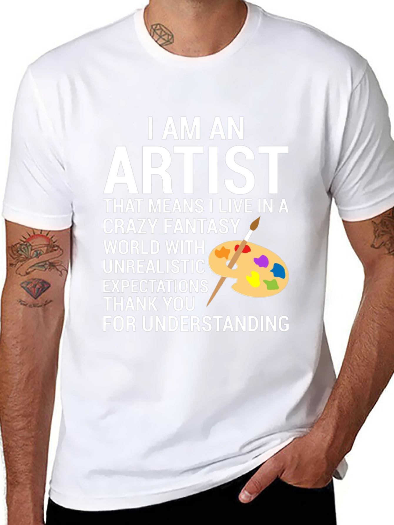 Camiseta Artista: Mundo de Fantasía