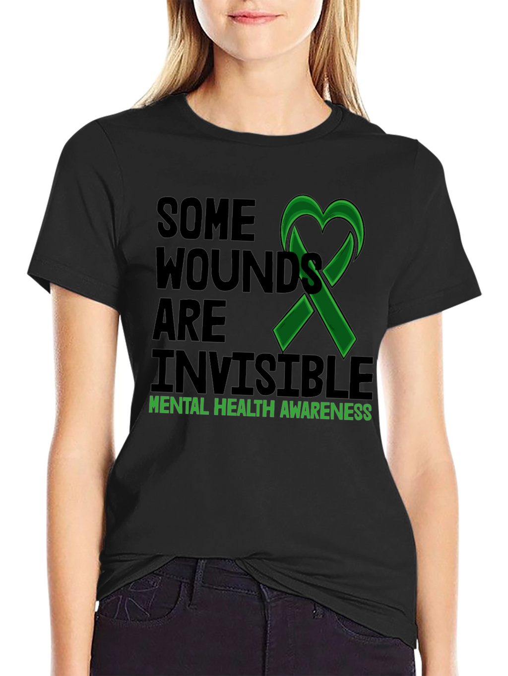 Camiseta de Concientización Sobre la Salud Mental