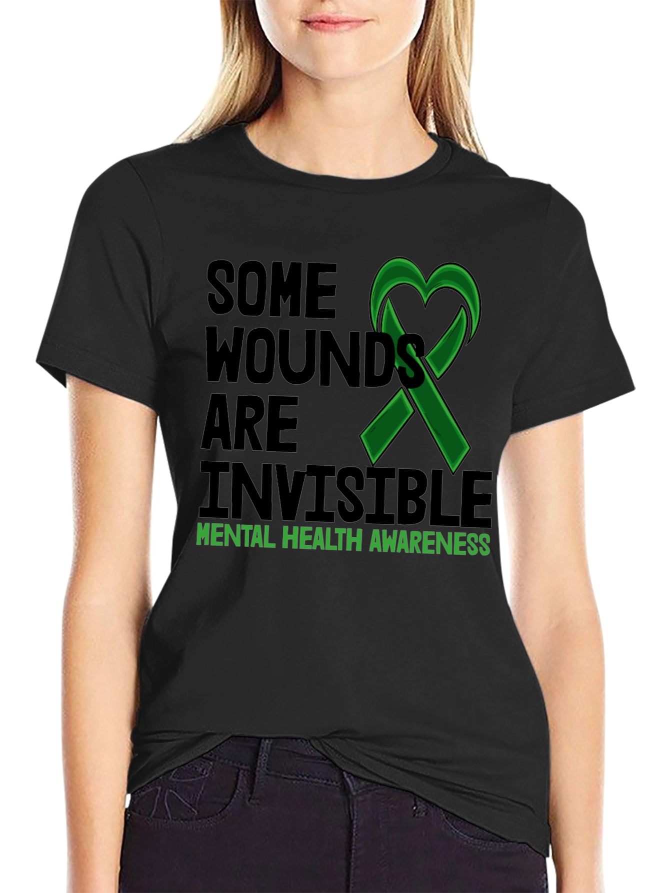 Camiseta de Concientización Sobre la Salud Mental