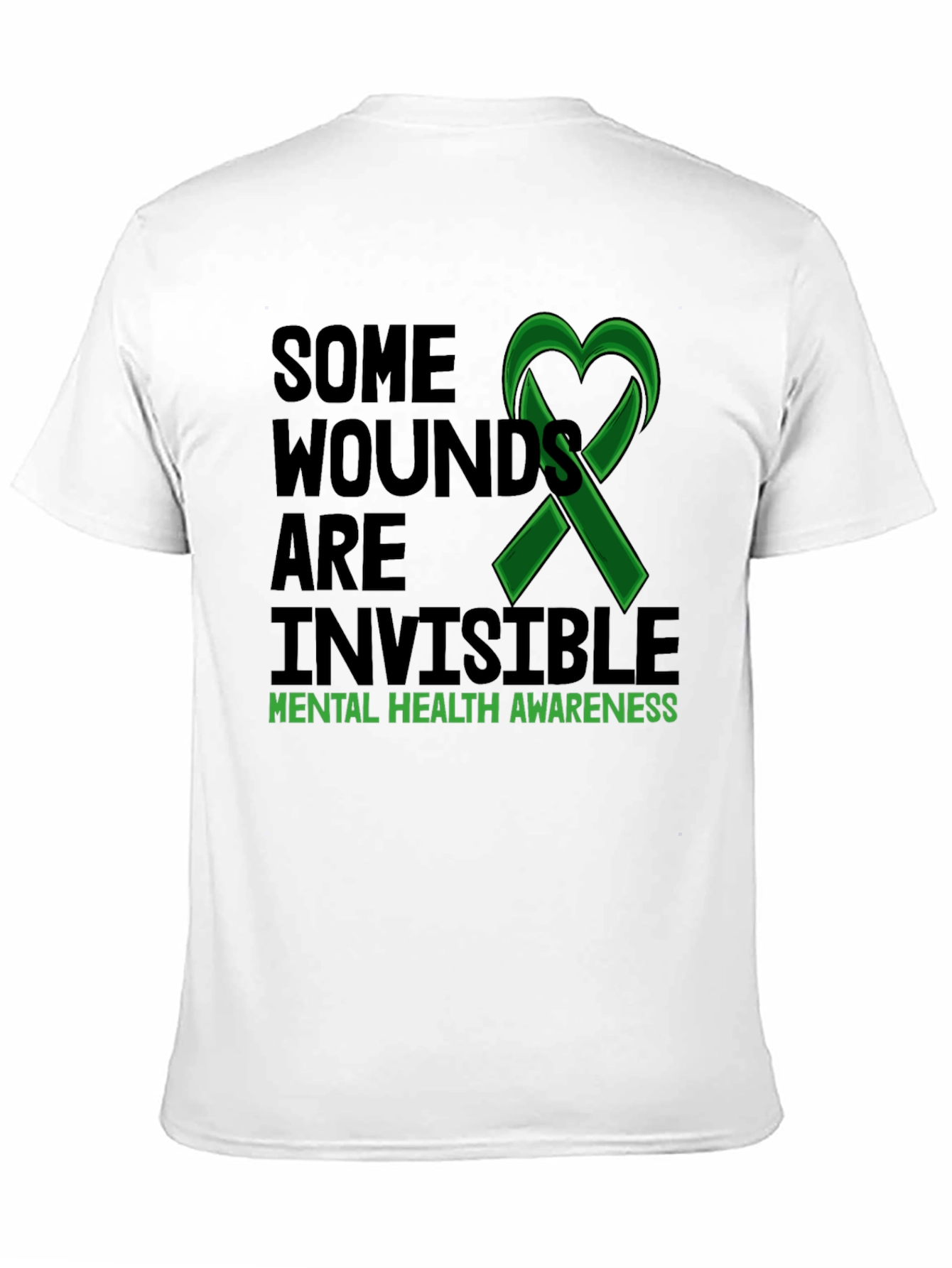 Camiseta de Concientización Sobre la Salud Mental