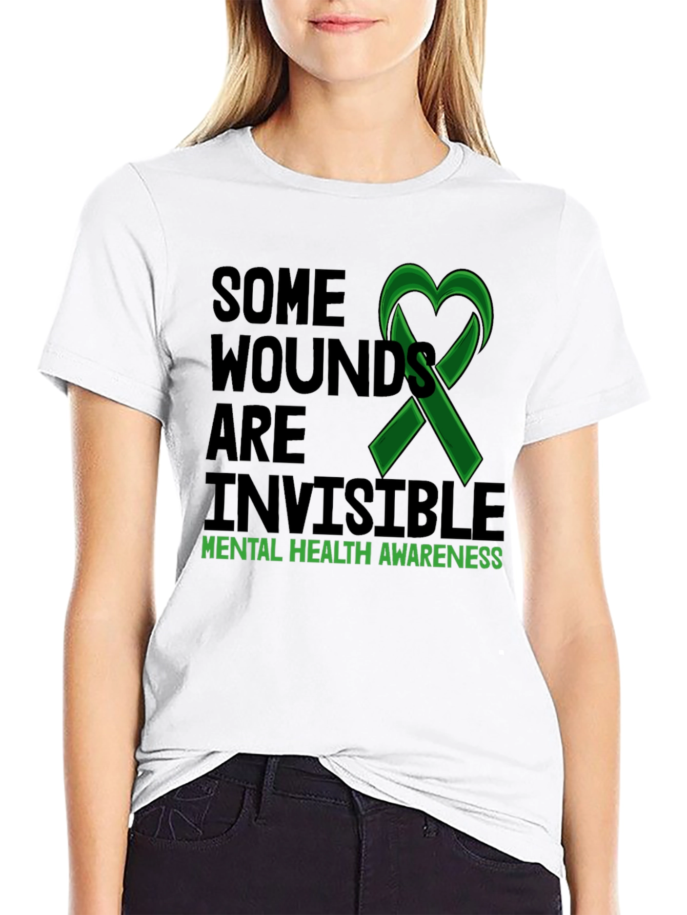 Camiseta de Concientización Sobre la Salud Mental