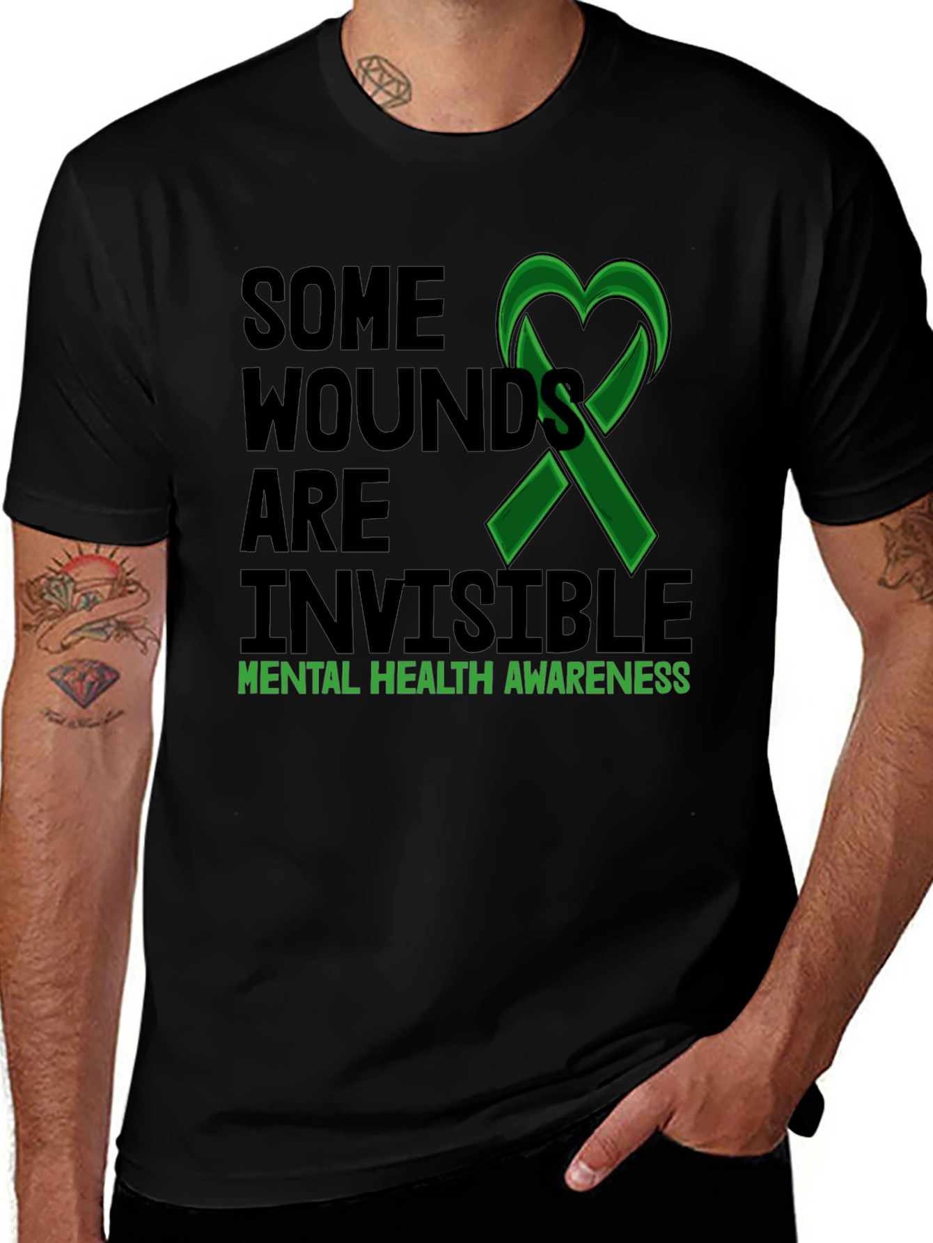 Camiseta de Concientización Sobre la Salud Mental