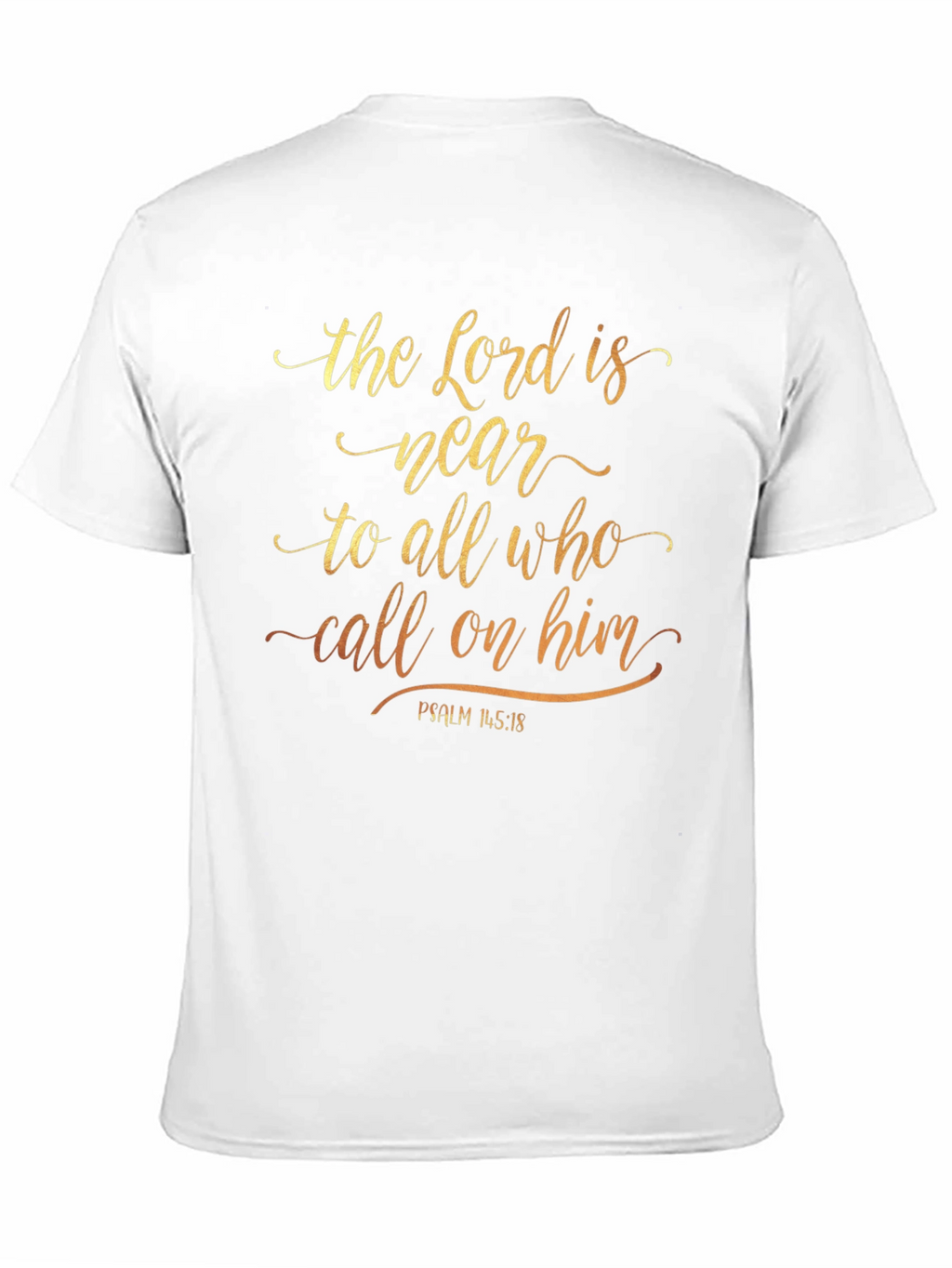 Camiseta Cristiana: El Señor está cerca
