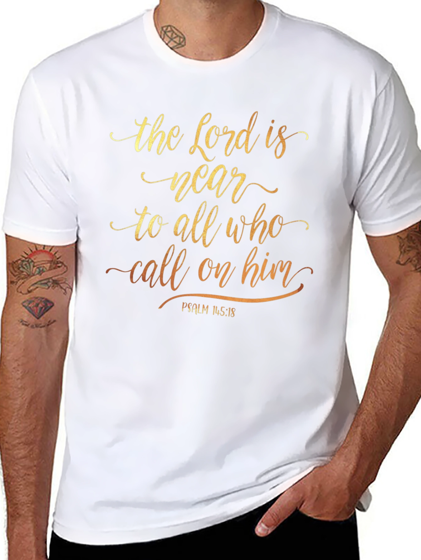 Camiseta Cristiana: El Señor está cerca