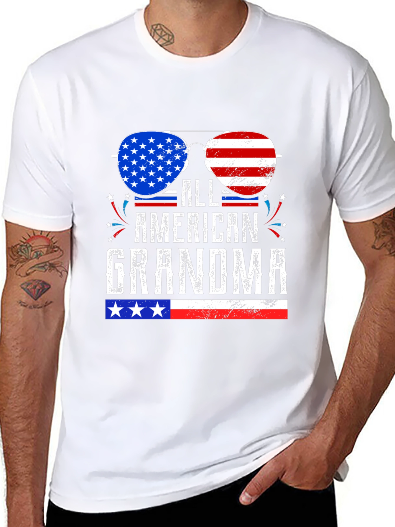 Camiseta All American Grandma