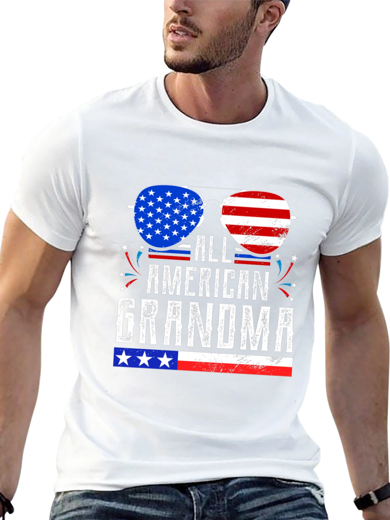 Camiseta All American Grandma