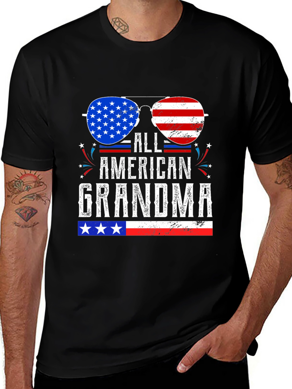 Camiseta All American Grandma