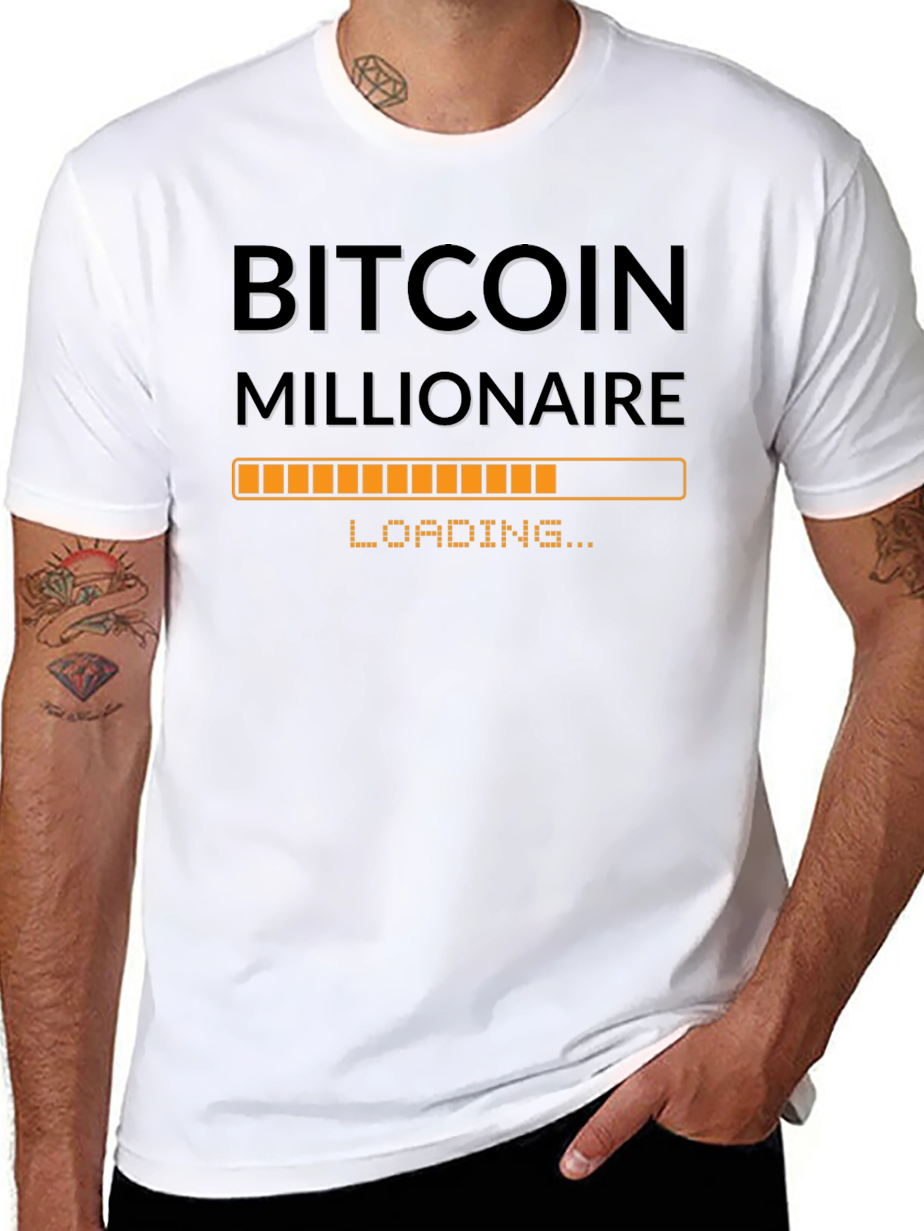Camiseta Bitcoin Millionaire