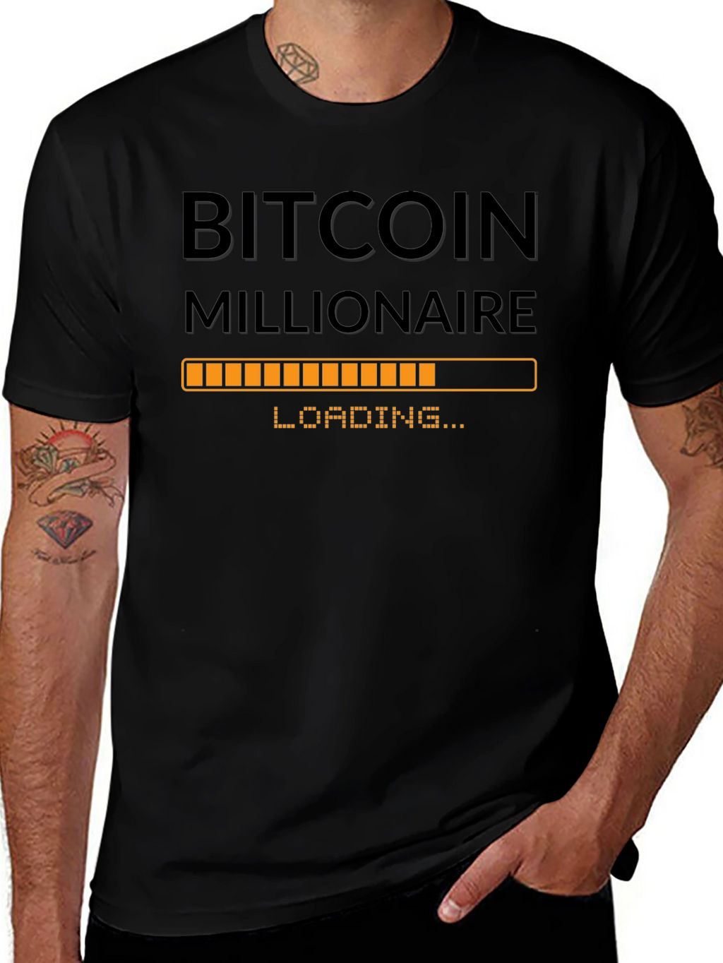 Camiseta Bitcoin Millionaire