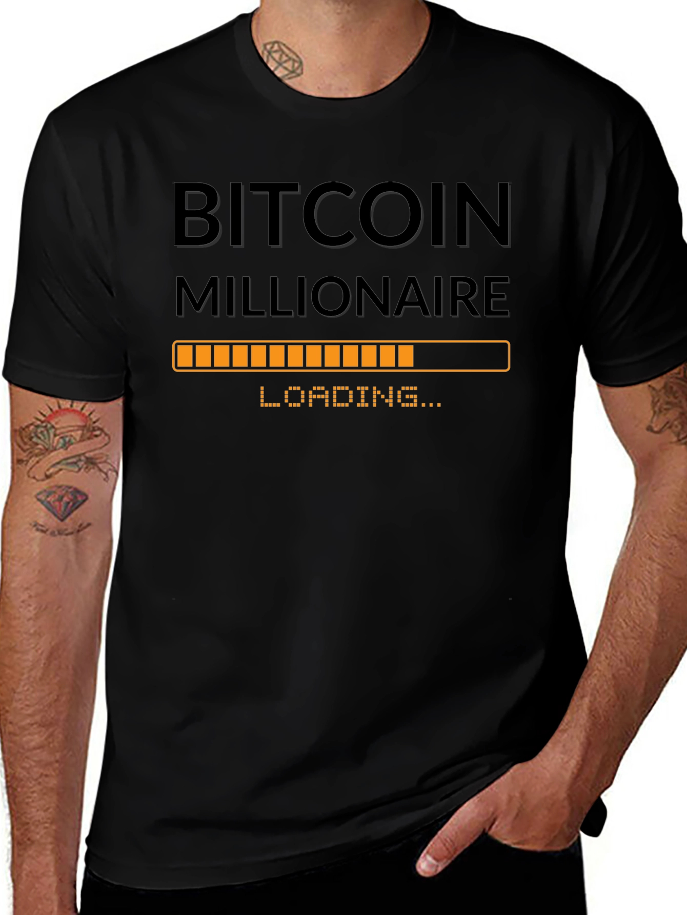 Camiseta Bitcoin Millionaire