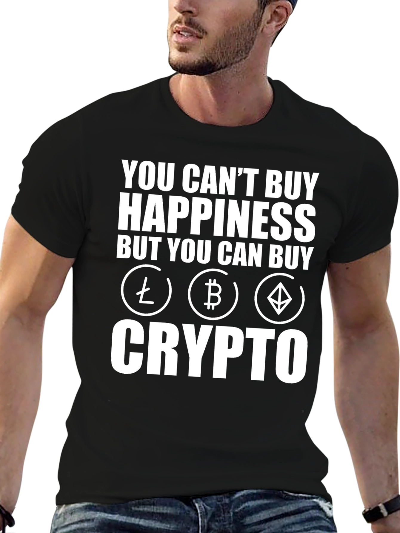 Camiseta Crypto Happiness