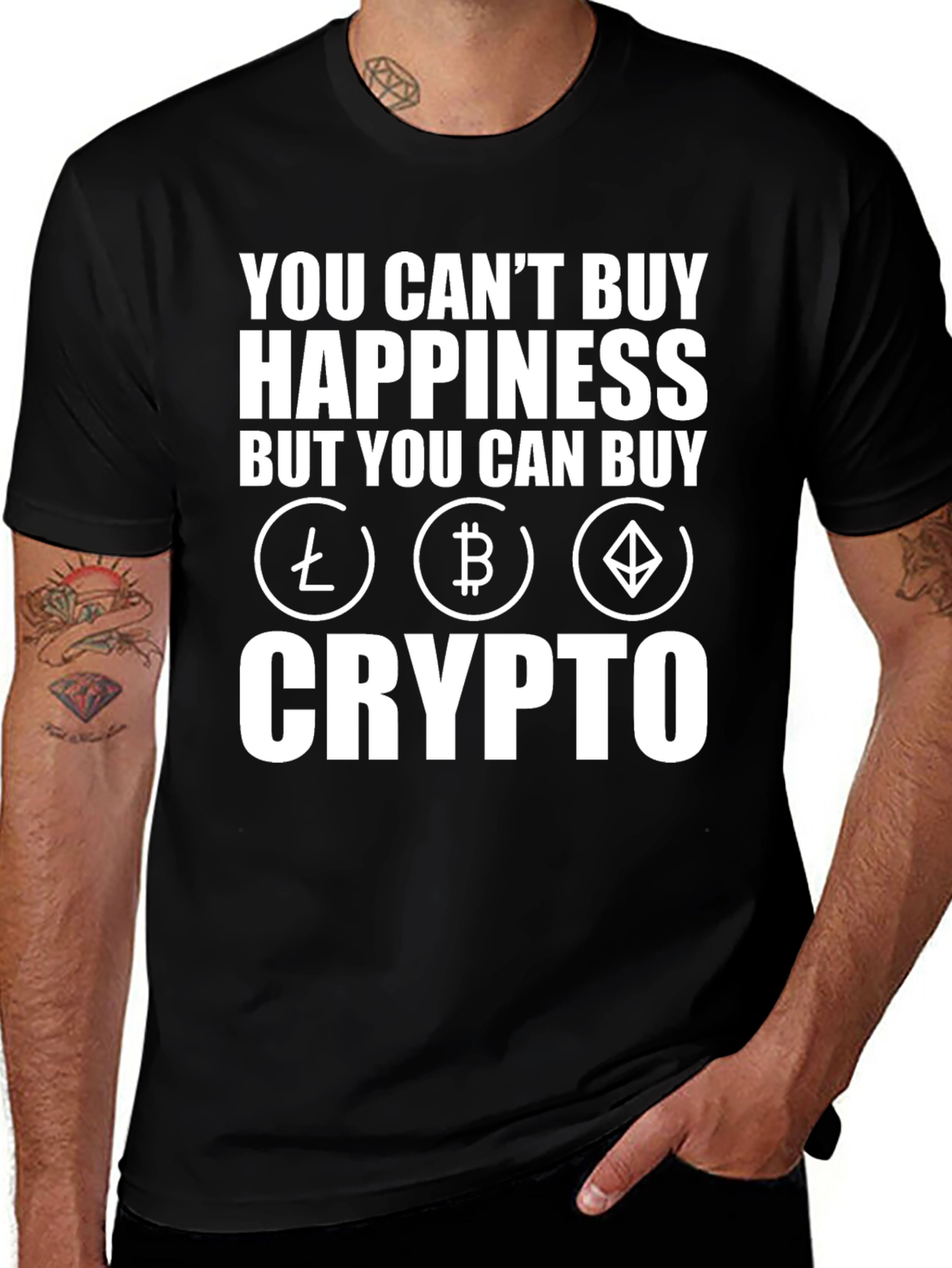 Camiseta Crypto Happiness