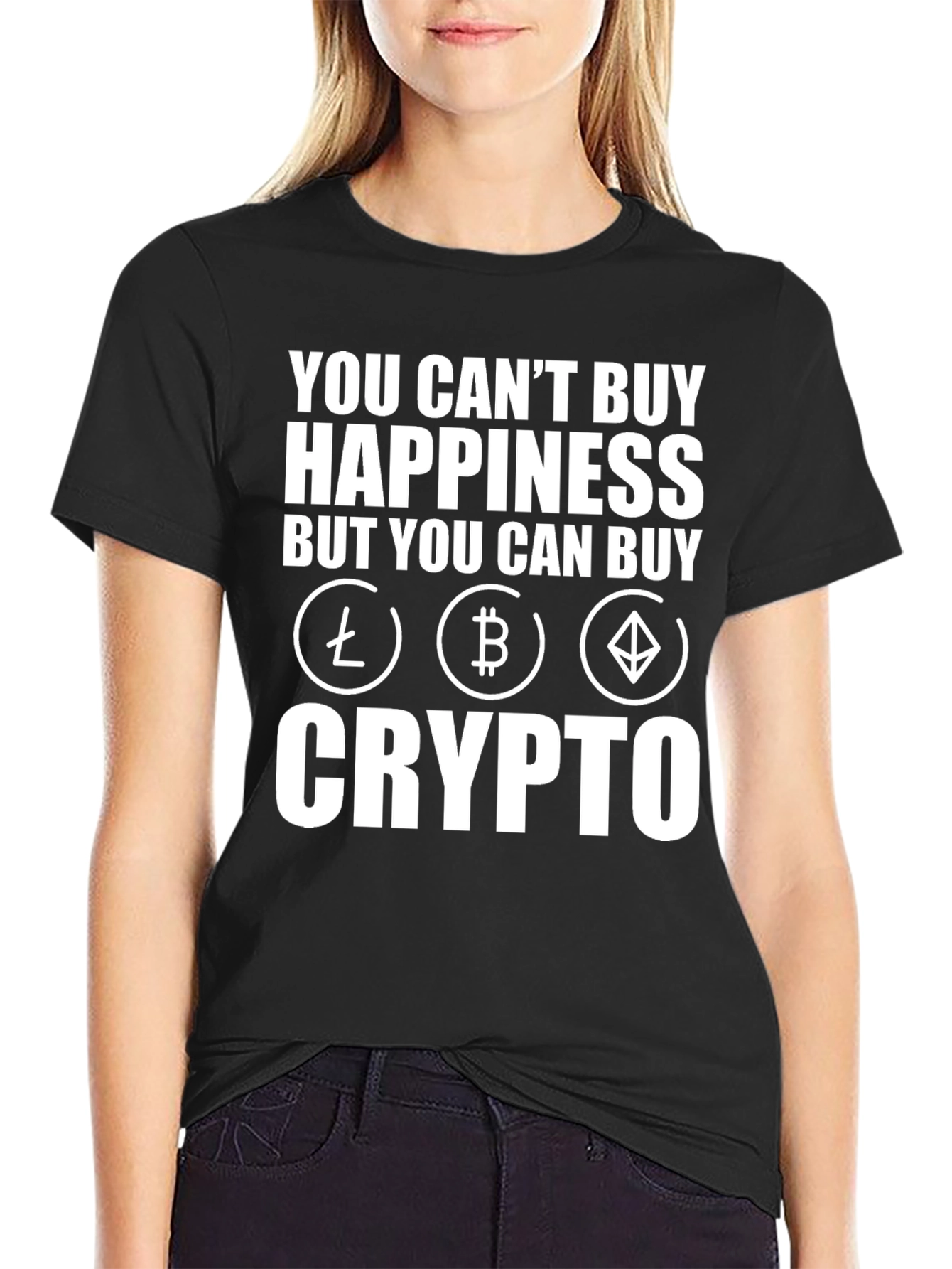 Camiseta Crypto Happiness