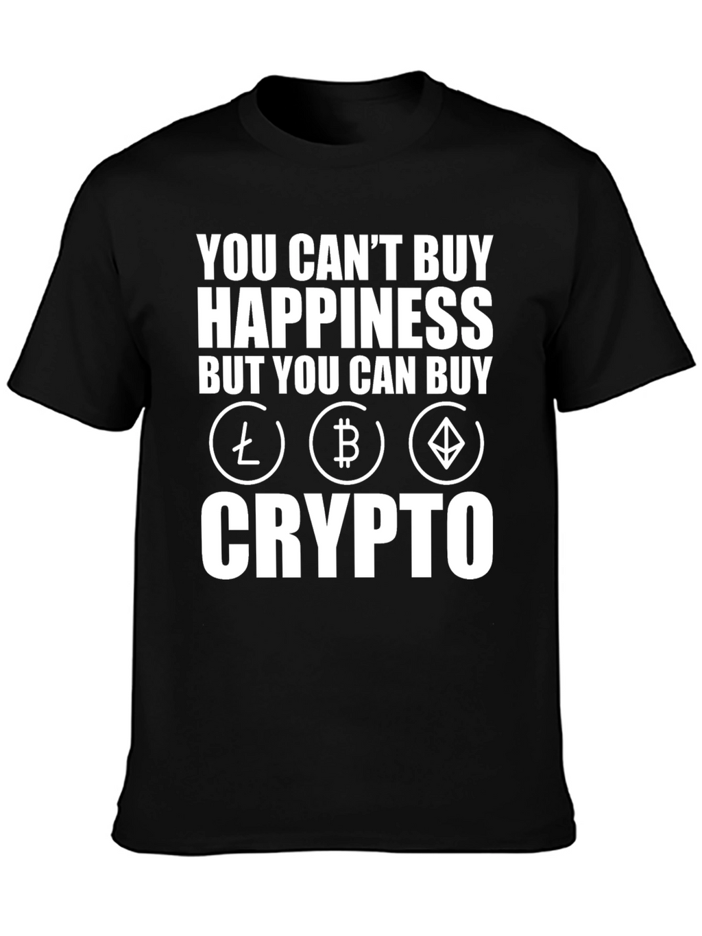 Camiseta Crypto Happiness