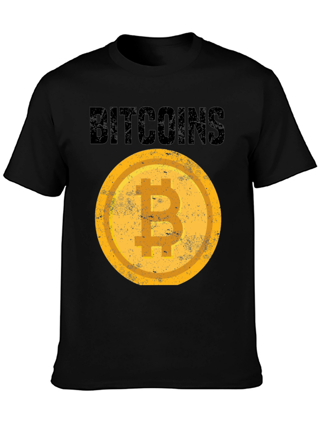 Camiseta Bitcoin Estampada - Diseño Moderno