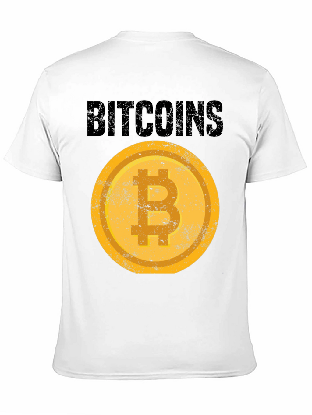 Camiseta Bitcoin Estampada - Diseño Moderno
