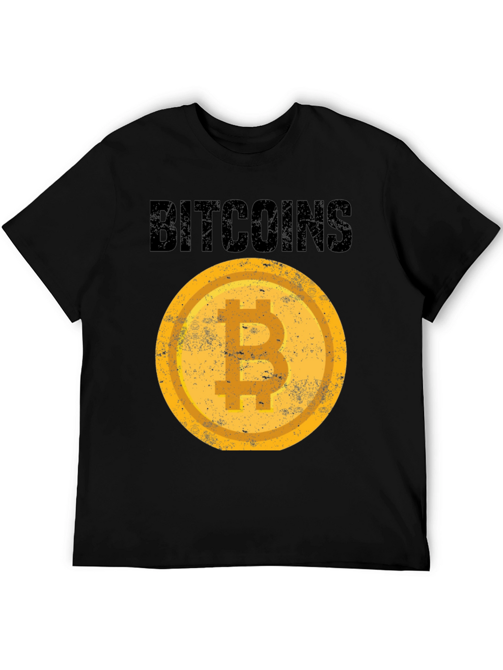 Camiseta Bitcoin Estampada - Diseño Moderno