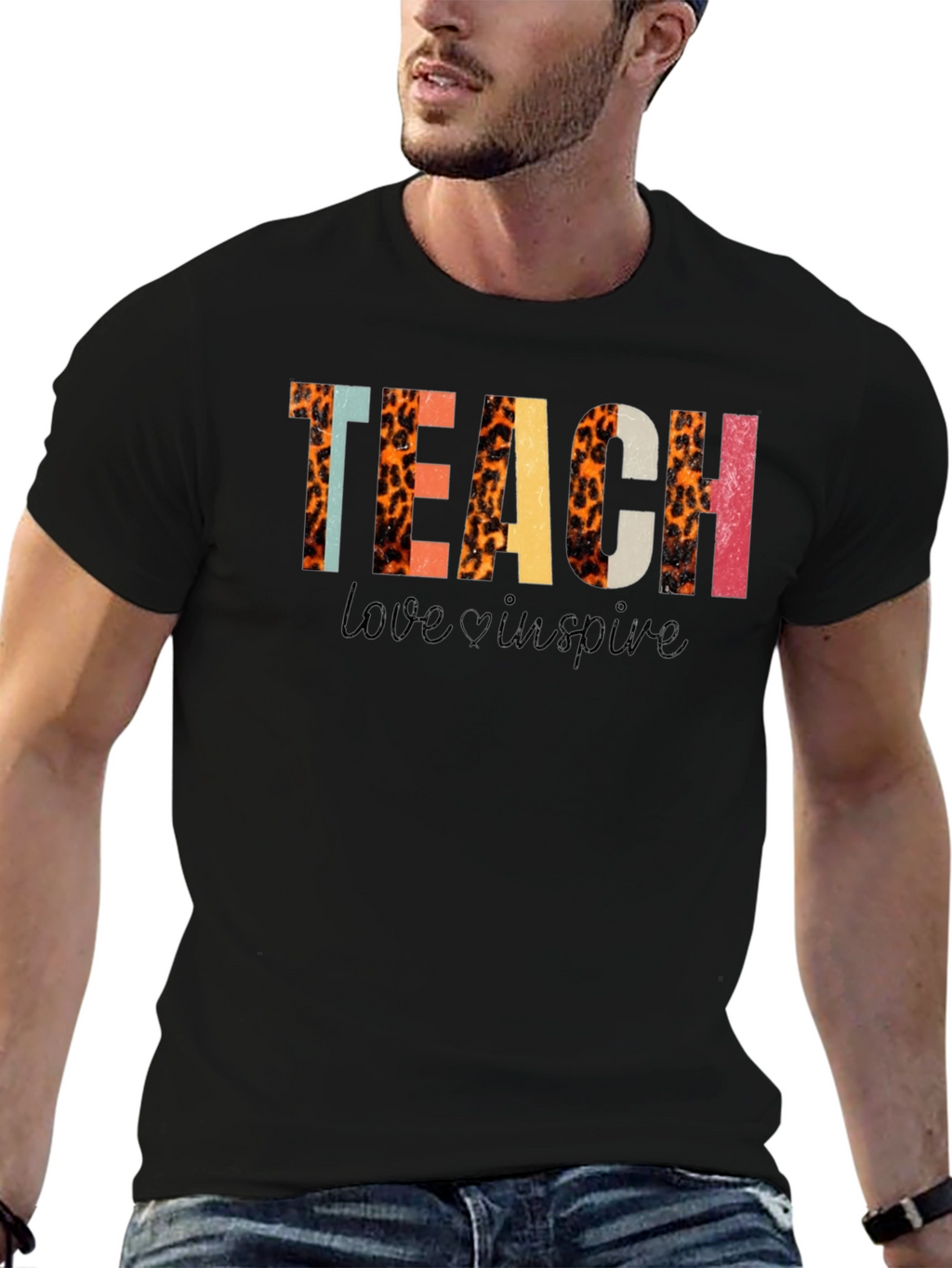 Camiseta Enseñar Amar Inspirar