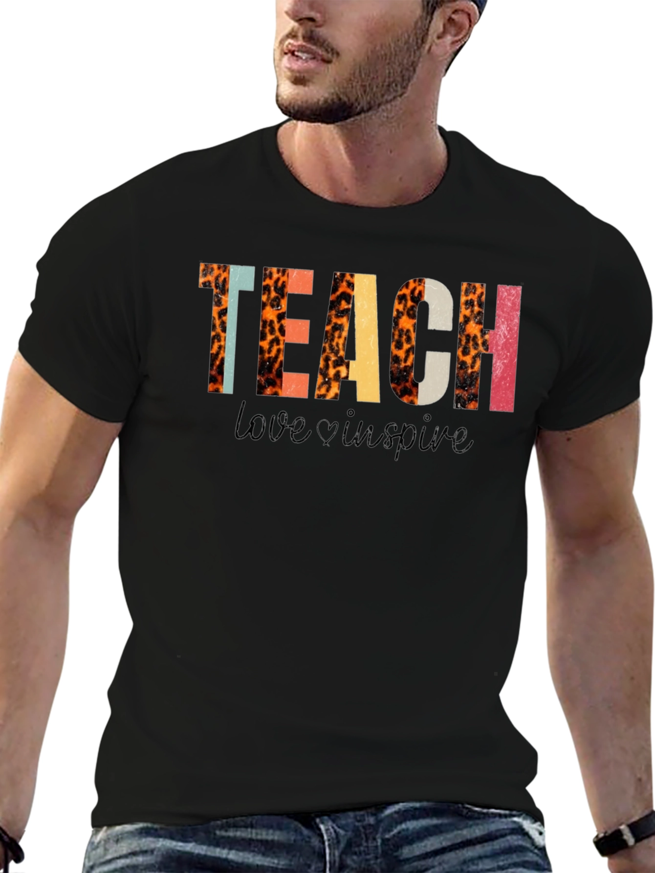 Camiseta Enseñar Amar Inspirar