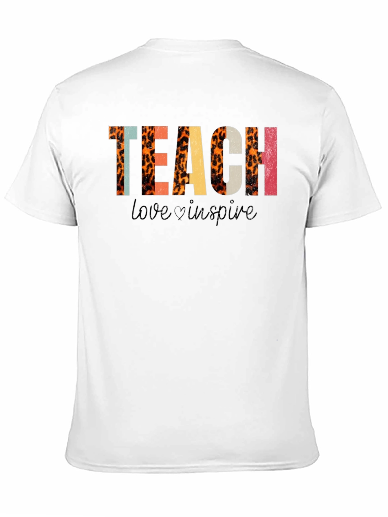 Camiseta Enseñar Amar Inspirar