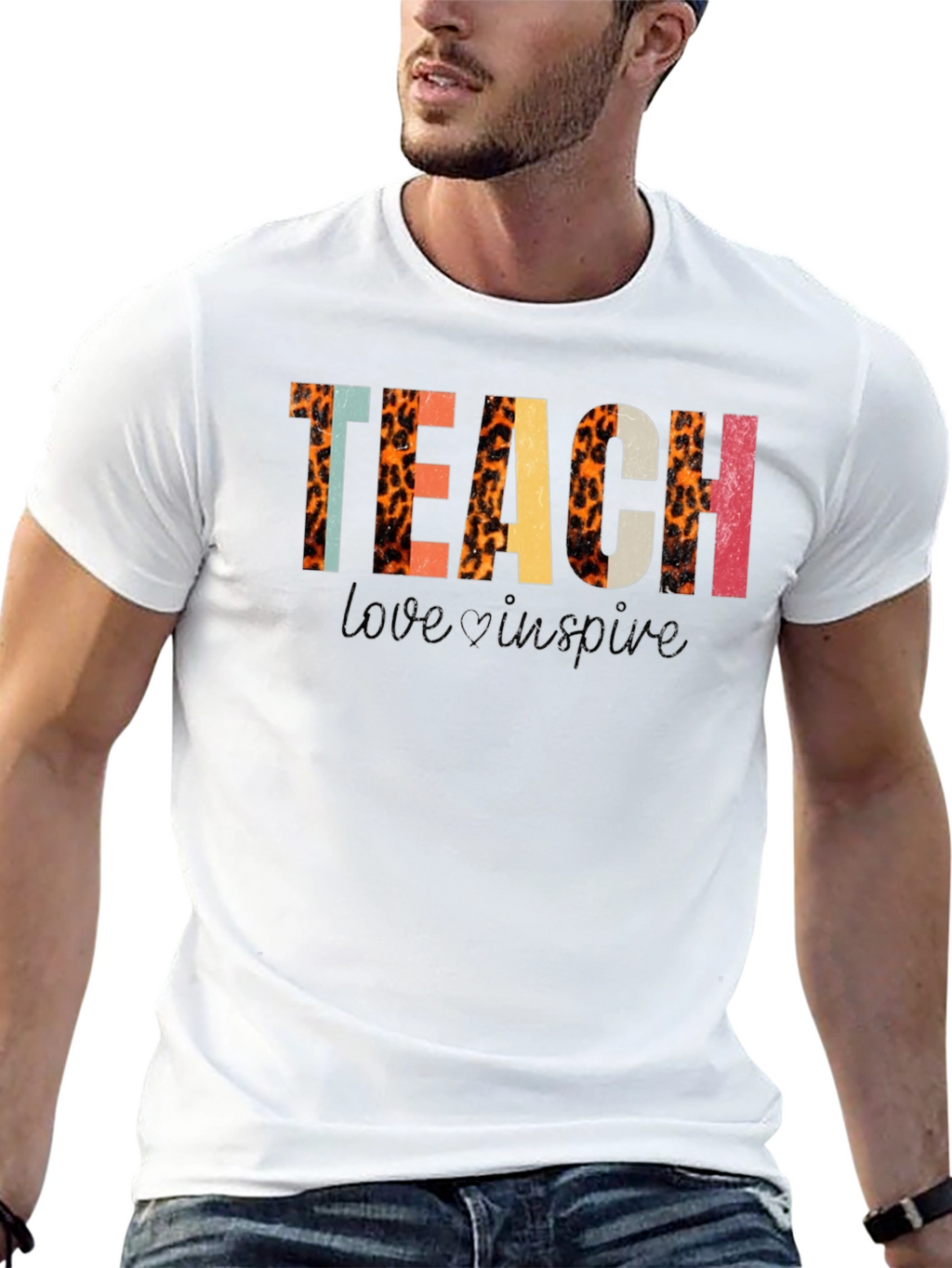 Camiseta Enseñar Amar Inspirar