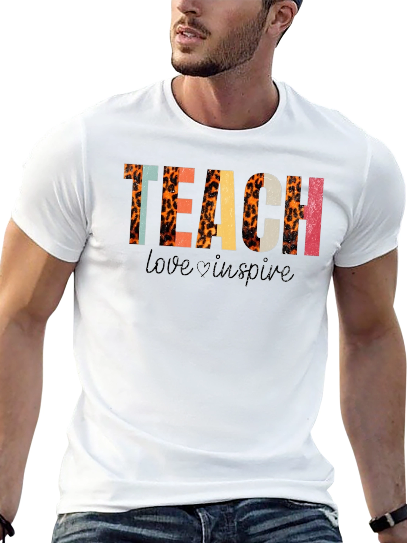 Camiseta Enseñar Amar Inspirar