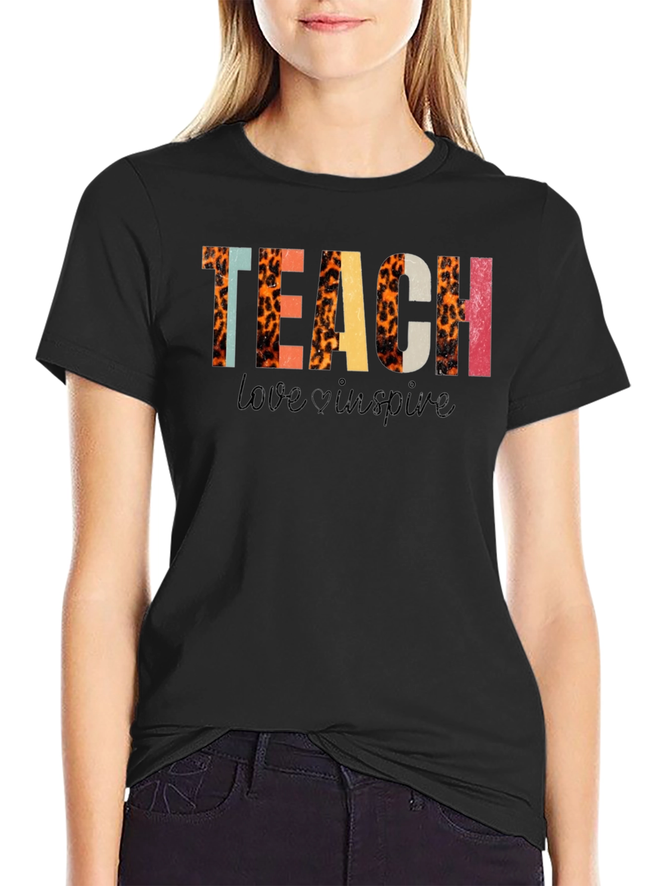 Camiseta Enseñar Amar Inspirar