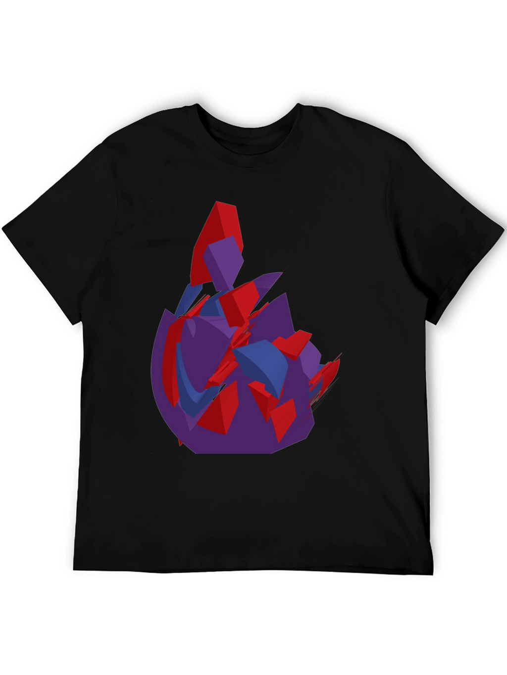 Camiseta Hombre Diseño Abstracto Moderno