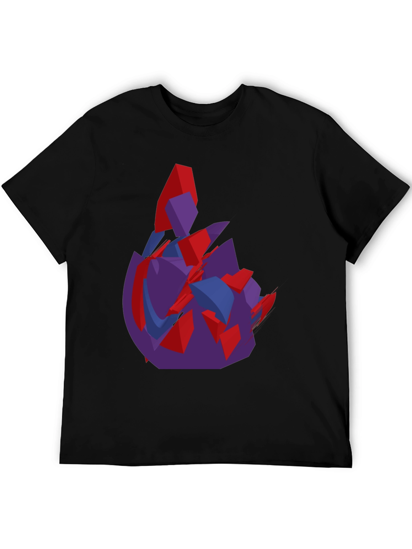 Camiseta Hombre Diseño Abstracto Moderno