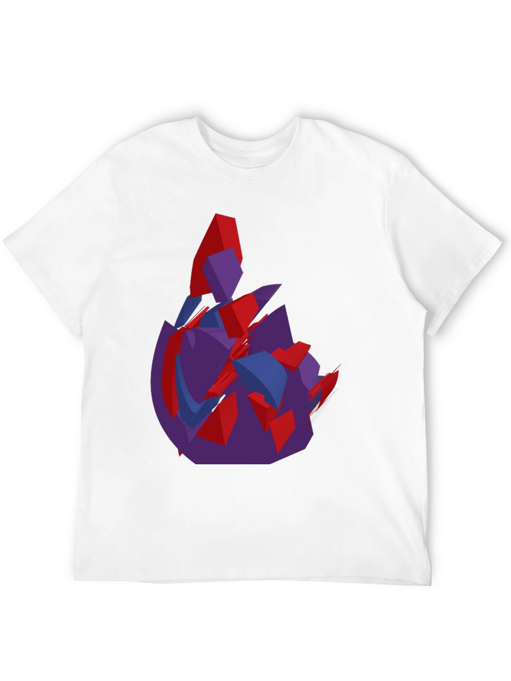 Camiseta Hombre Diseño Abstracto Moderno