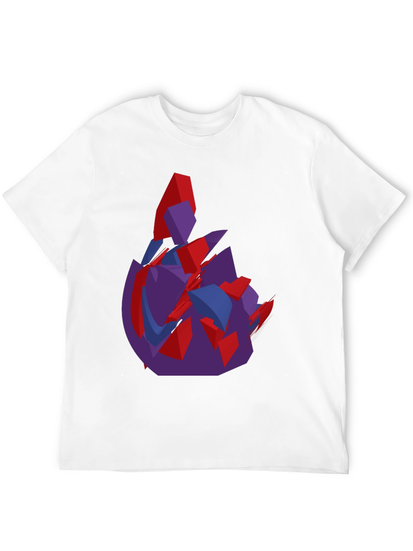 Camiseta Hombre Diseño Abstracto Moderno