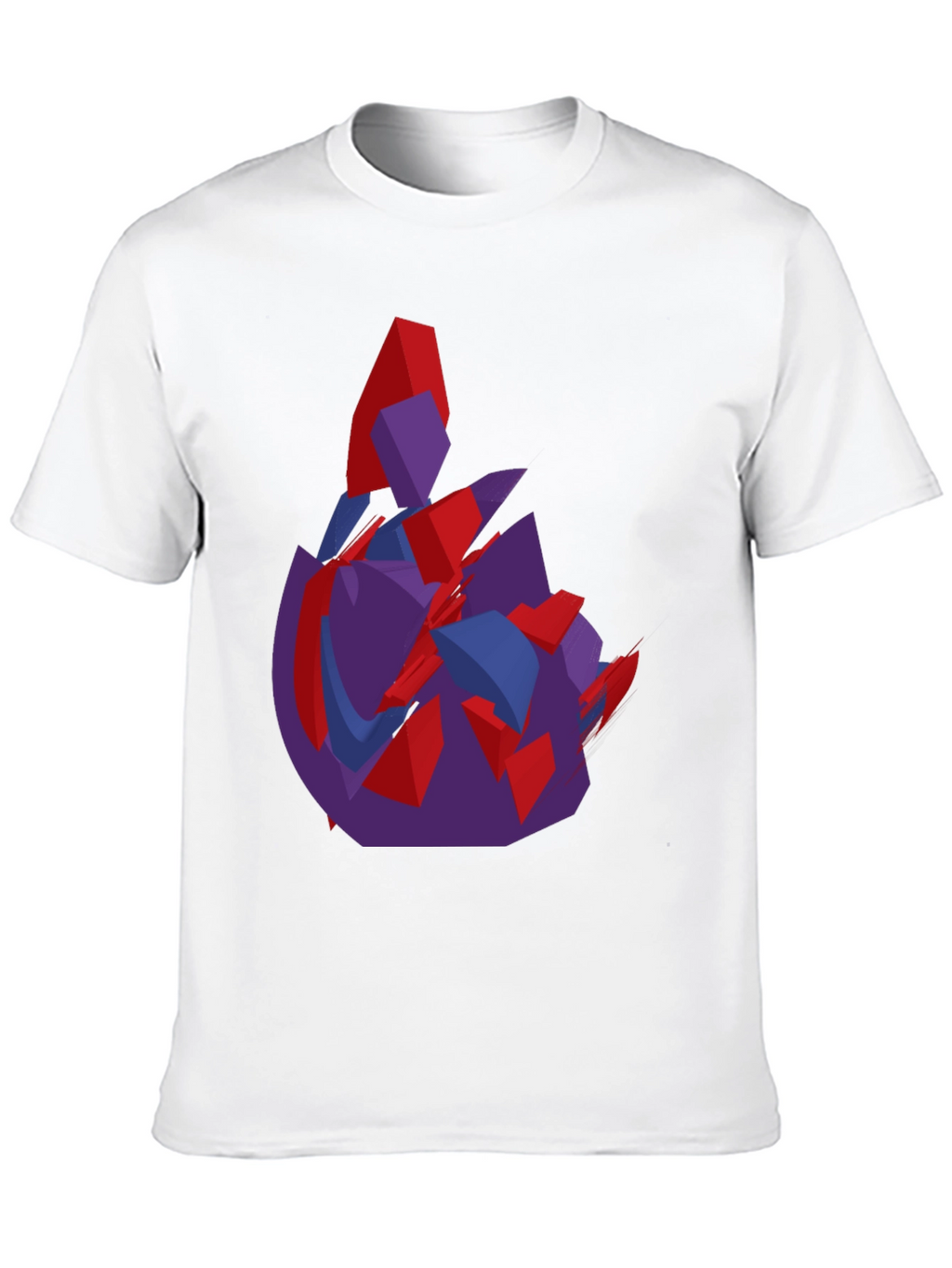 Camiseta Hombre Diseño Abstracto Moderno